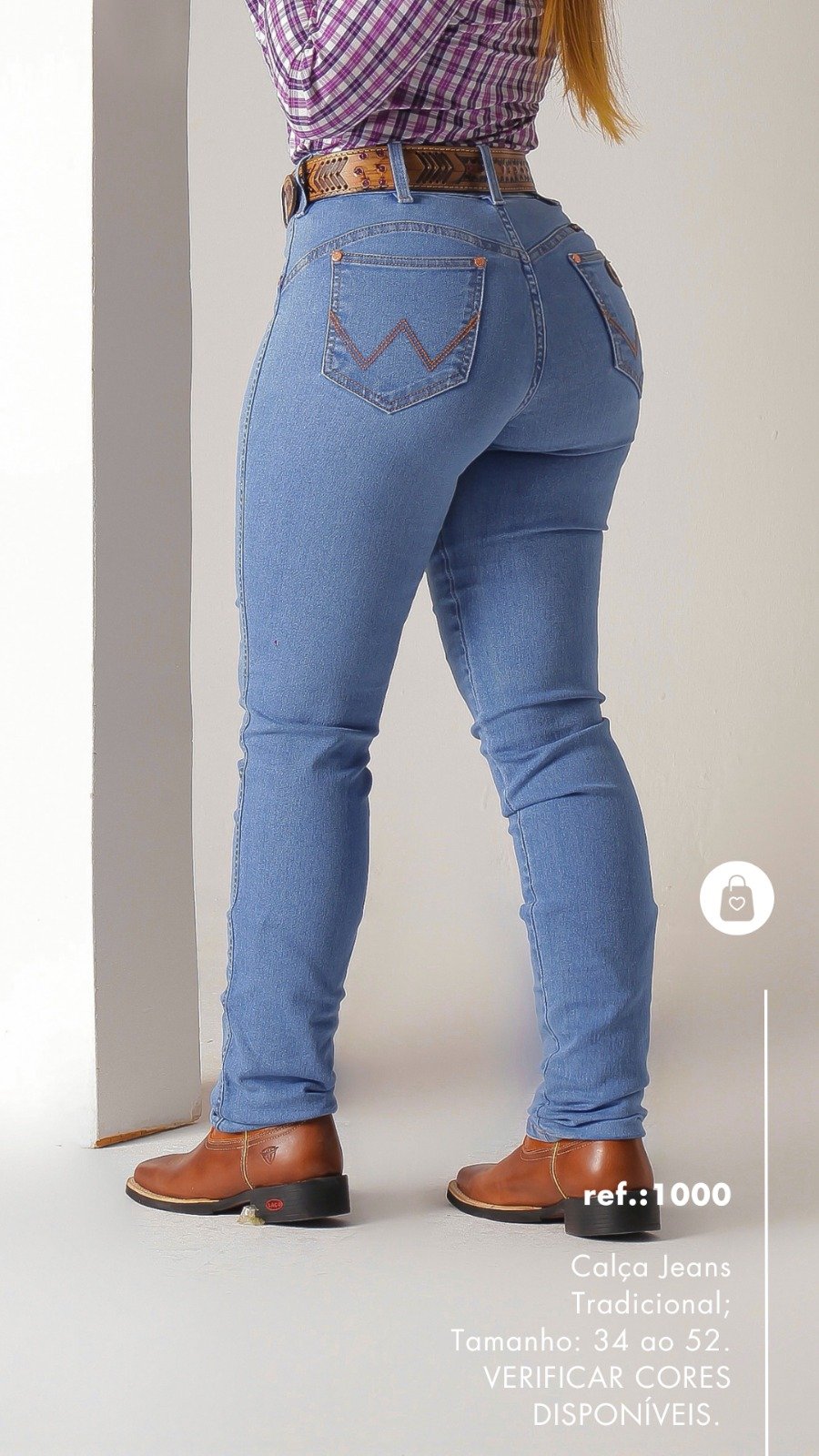 Coleção Calças Jeans Femininas – Estilo Country Premium - foto 5